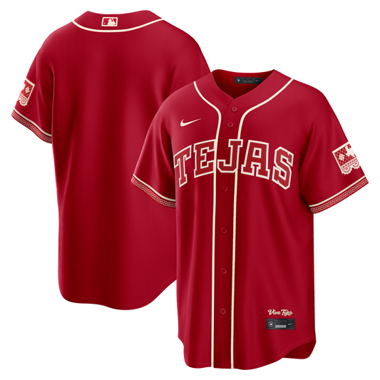 Texas Rangers 2026 City Connect Stadium Jersey - Red | Stitched Baseball Jersey TJS1698