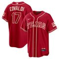 Nathan Eovaldi Texas Rangers 2026 City Connect Stadium Jersey - Red | Stitched Baseball Jersey TJS1721
