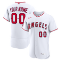 Los Angeles Angels Home Custom Jersey - White | Stitched Baseball Jersey TJS1621