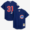 Greg Maddux Chicago Cubs M & N Cooperstown Collection 2005 Batting Practice Jersey - Royal | Stitched Baseball Jersey TJS1734