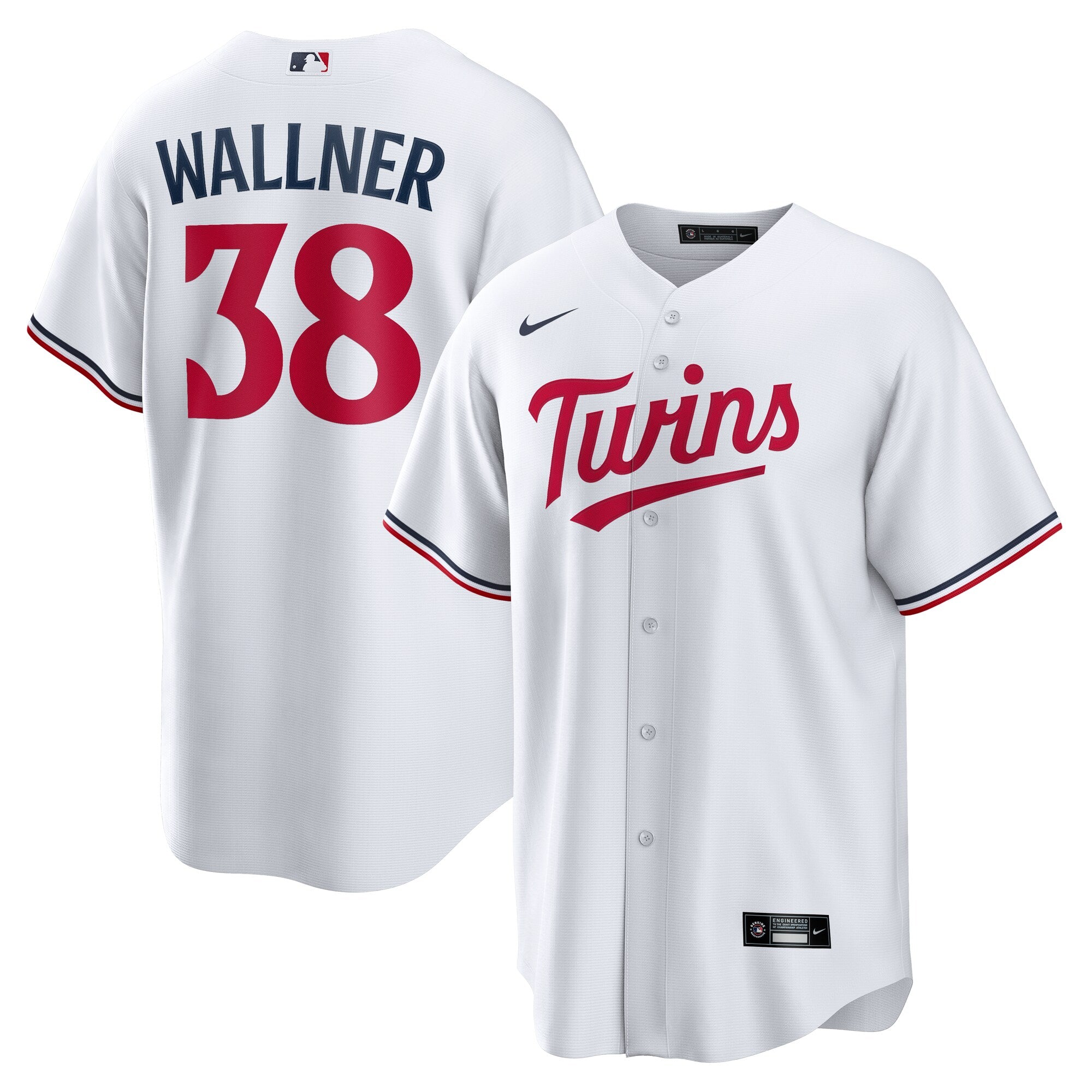 Matt Wallner Minnesota Twins Home Replica Jersey - White | Stitched Baseball Jersey TJS1679