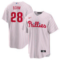 Alec Bohm Philadelphia Phillies Home Replica Jersey - White | Stitched Baseball Jersey TJS1663