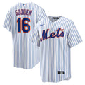 Dwight Gooden New York Mets Home Replica Player Jersey - White | Stitched Baseball Jersey TJS1630