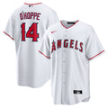 Logan O'Hoppe Los Angeles Angels Home Replica Jersey - White | Stitched Baseball Jersey TJS1660