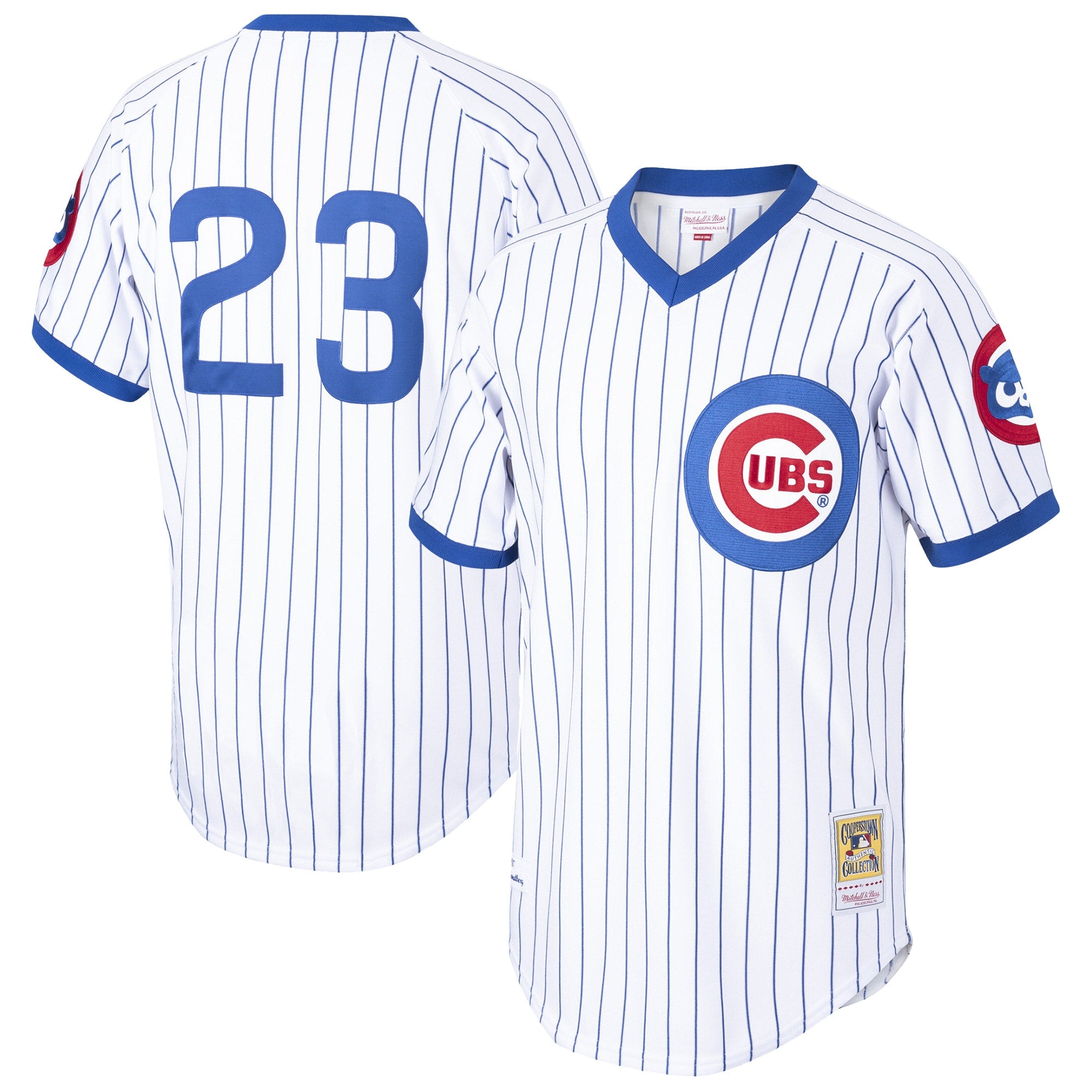 Ryne Sandberg Chicago Cubs Cooperstown Collection 1987 Player Jersey - White | Stitched Baseball Jersey TJS1638