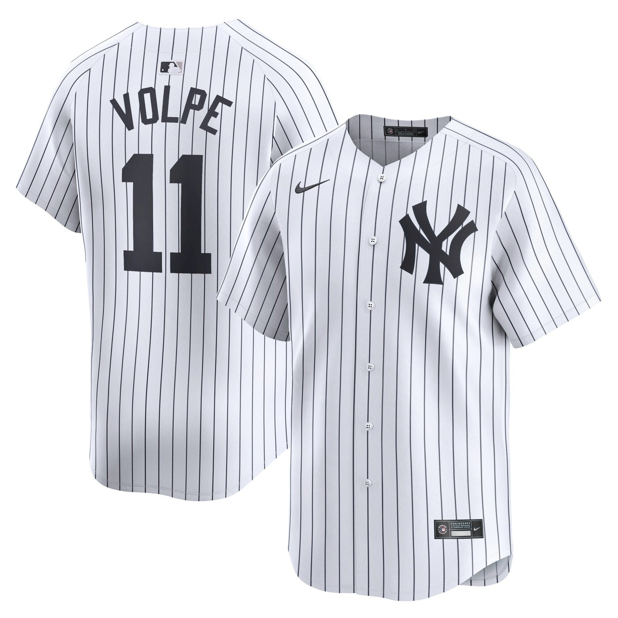 Anthony Volpe New York Yankees Home Limited Player Jersey - White | Stitched Baseball Jersey TJS1603