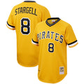 Willie Stargell Pittsburgh Pirates M & N Cooperstown Collection Jersey - Gold | Stitched Baseball Jersey TJS1639
