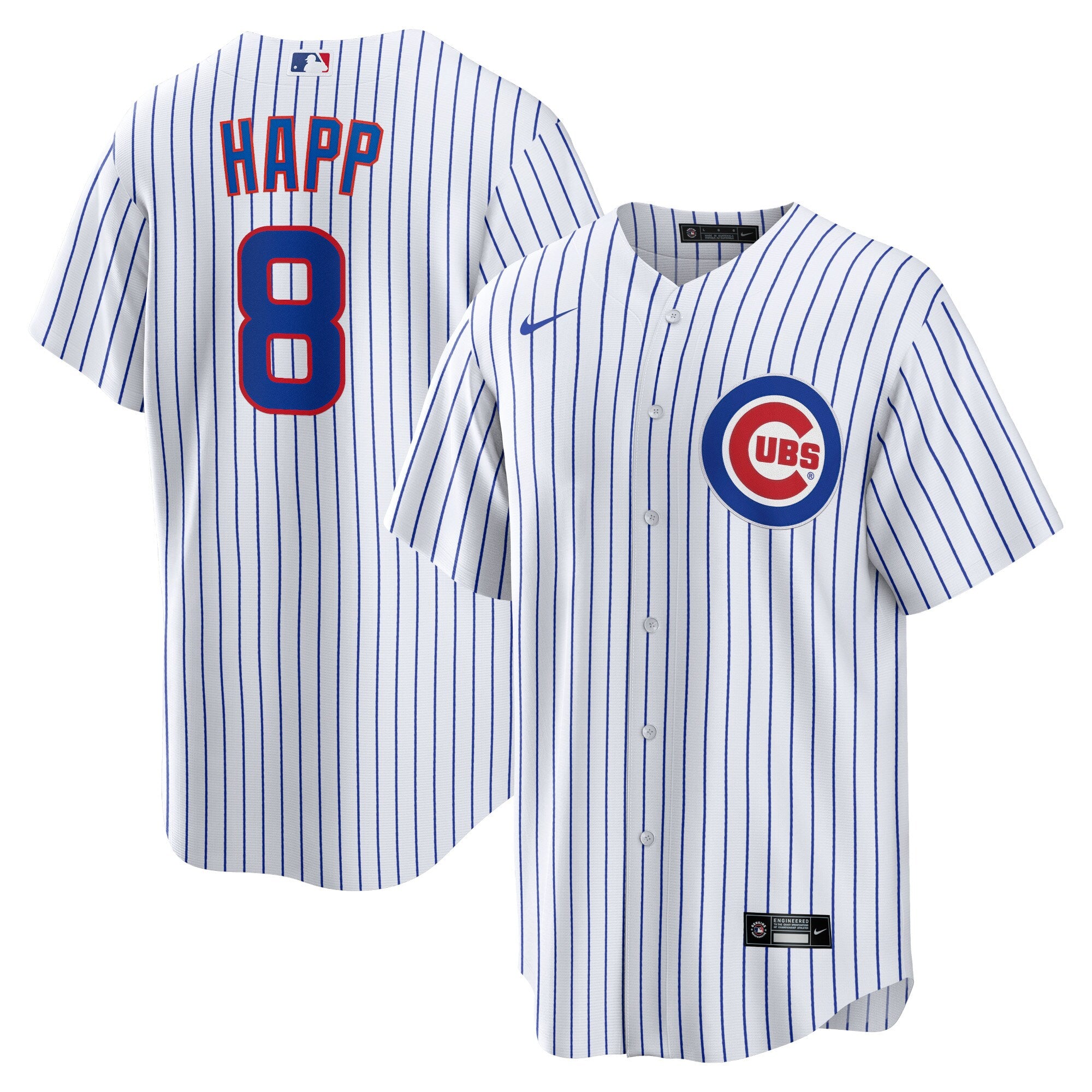 Ian Happ Chicago Cubs Home Replica Jersey - White | Stitched Baseball Jersey TJS1626
