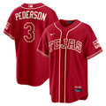 Joc Pederson Texas Rangers 2026 City Connect Stadium Jersey - Red | Stitched Baseball Jersey TJS1619