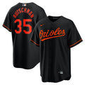 Adley Rutschman Baltimore Orioles Alternate Replica Player Jersey - Black | Stitched Baseball Jersey TJS1100