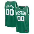 Boston Celtics Fast Break Custom Jersey - Icon Edition - Kelly Green Basketball TJS0058