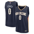 Jeremiah Fears New Orleans Pelicans Fast Break Replica Jersey - Navy - Icon Edition Basketball TJS0052