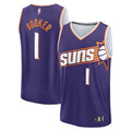 Devin Booker Phoenix Suns Fast Break Replica Player Jersey - Icon Edition - Purple Basketball TJS0066