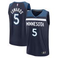 Anthony Edwards Minnesota Timberwolves Fast Break Replica Player Jersey - Icon Edition - Navy Basketball TJS0042