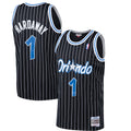 Penny Hardaway Orlando Magic M & N Hardwood Classics Swingman Jersey - Black Basketball TJS0030