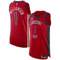 Zion Williamson New Orleans Pelicans Jordan Brand Jersey - Statement Edition - Red Basketball TJS0094