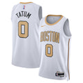 Jayson Tatum Boston Celtics Unisex 2025/26 Swingman Jersey - White - City Edition Basketball TJS0033