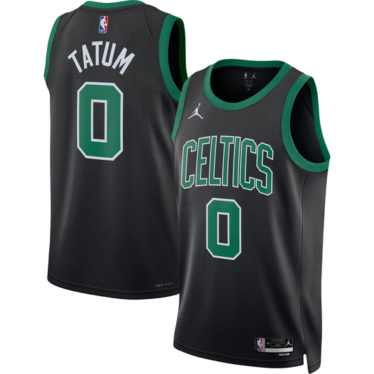 Jayson Tatum Boston Celtics Jordan Brand Unisex Swingman Jersey - Statement Edition - Black Basketball TJS0045