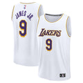 Bronny James Los Angeles Lakers Fast Break Replica Player Jersey - Association Edition - White Basketball TJS0097