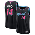 Tyler Herro Miami Heat 2025/26 City Edition Fast Break Jersey - Black Basketball TJS0081