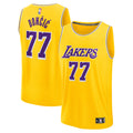 Luka Doncic Los Angeles Lakers Fast Break Replica Player Jersey - Icon Edition - Gold Basketball TJS0009