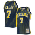 Jermaine O'Neal Indiana Pacers M & N 2003/04 Hardwood Classics Swingman Jersey - Navy Basketball TJS0266
