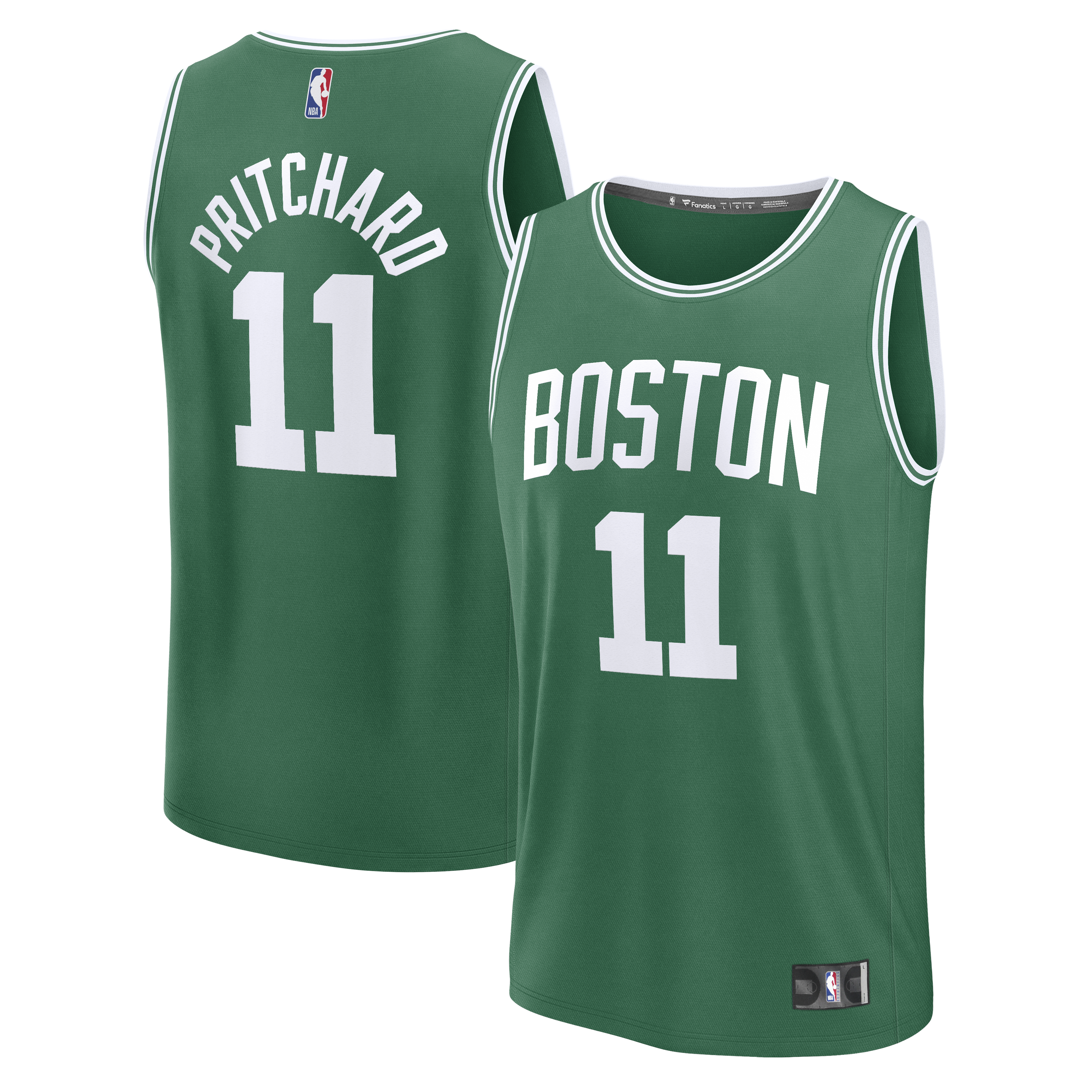 Payton Pritchard Boston Celtics Fast Break Replica Jersey - Icon Edition - Kelly Green Basketball TJS0144