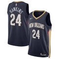 Jordan Hawkins New Orleans Pelicans Unisex Swingman Jersey - Icon Edition - Navy Basketball TJS0205