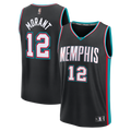Ja Morant Memphis Grizzlies Fast Break Jersey - Classic Edition - Black Basketball TJS0140