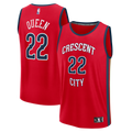 Derik Queen New Orleans Pelicans Fast Break Replica Player Jersey - Statement Edition - Red Basketball TJS0158