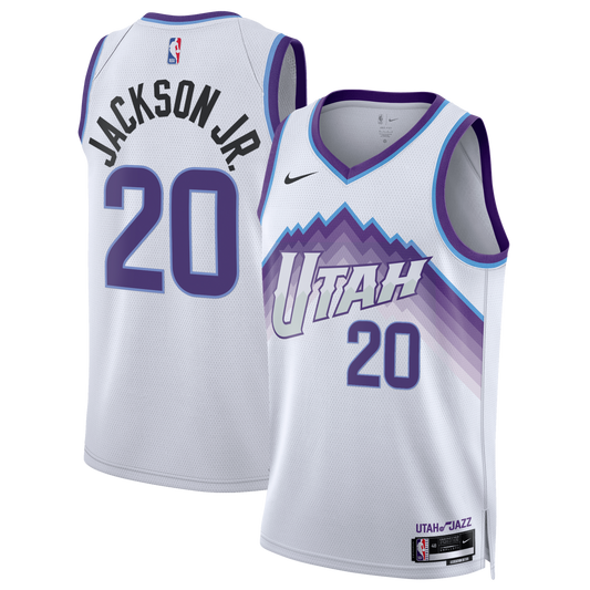 Jaren Jackson Jr. Utah Jazz Unisex Swingman Jersey - Association Edition - White Basketball TJS0295