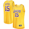 Austin Reaves Los Angeles Lakers Fast Break Player Jersey - Icon Edition - Gold Basketball TJS0123