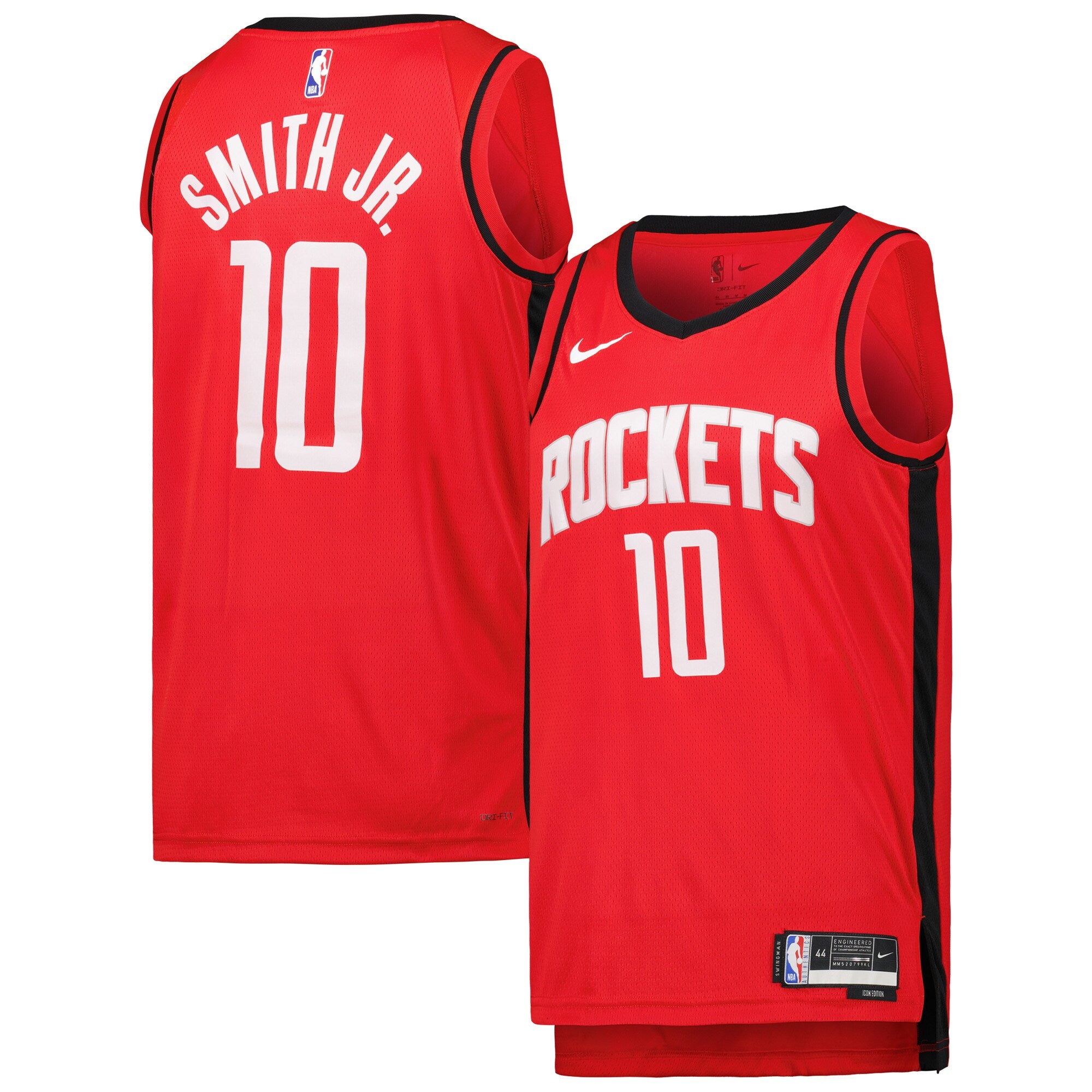 Jabari Smith Jr. Houston Rockets Unisex Swingman Jersey - Icon Edition - Red Basketball TJS0148