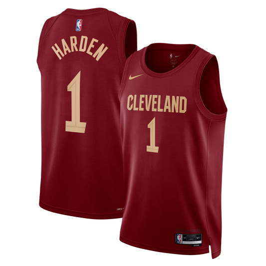 James Harden Cleveland Cavaliers Unisex Swingman Jersey - Icon Edition - Wine Basketball TJS0162