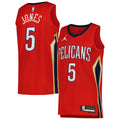 Herbert Jones New Orleans Pelicans Jordan Brand Unisex Swingman Jersey - Statement Edition - Red Basketball TJS0274
