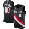 Scoot Henderson Portland Trail Blazers Unisex Swingman Jersey - Icon Edition - Black Basketball TJS0165