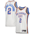 Shai Gilgeous-Alexander Oklahoma City Thunder Unisex Swingman Jersey - Association Edition - White Basketball TJS0187