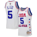 Jason Kidd Eastern Conference M & N 2003 All Star Game Swingman Jersey - White Basketball TJS0235