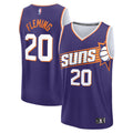Rasheer Fleming Phoenix Suns Fast Break Replica Jersey - Purple - Icon Edition Basketball TJS0115