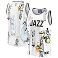 Utah Jazz & KidSuper Studios by Unisex Hometown Jersey - White Basketball TJS0173