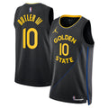 Jimmy Butler Golden State Warriors Jordan Brand Unisex Swingman Jersey - Statement Edition - Black Basketball TJS0108
