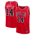 Matas Buzelis Chicago Bulls Fast Break Replica Player Jersey - Icon Edition - Red Basketball TJS0114