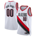 Portland Trail Blazers Unisex Swingman Custom Jersey White - Association Edition Basketball TJS0116