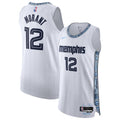 Ja Morant Memphis Grizzlies Unisex 2025/26 Jersey - City Edition - White Basketball TJS0112