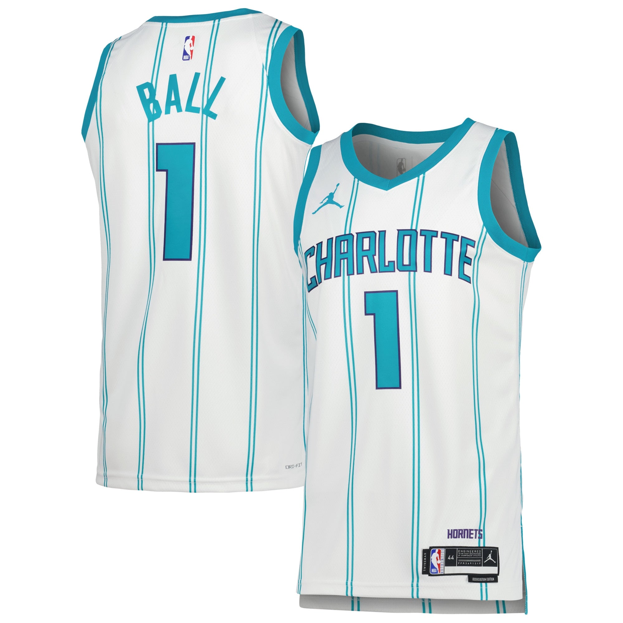 LaMelo Ball Charlotte Hornets Jordan Brand Unisex Swingman Jersey - Association Edition - White Basketball TJS0149