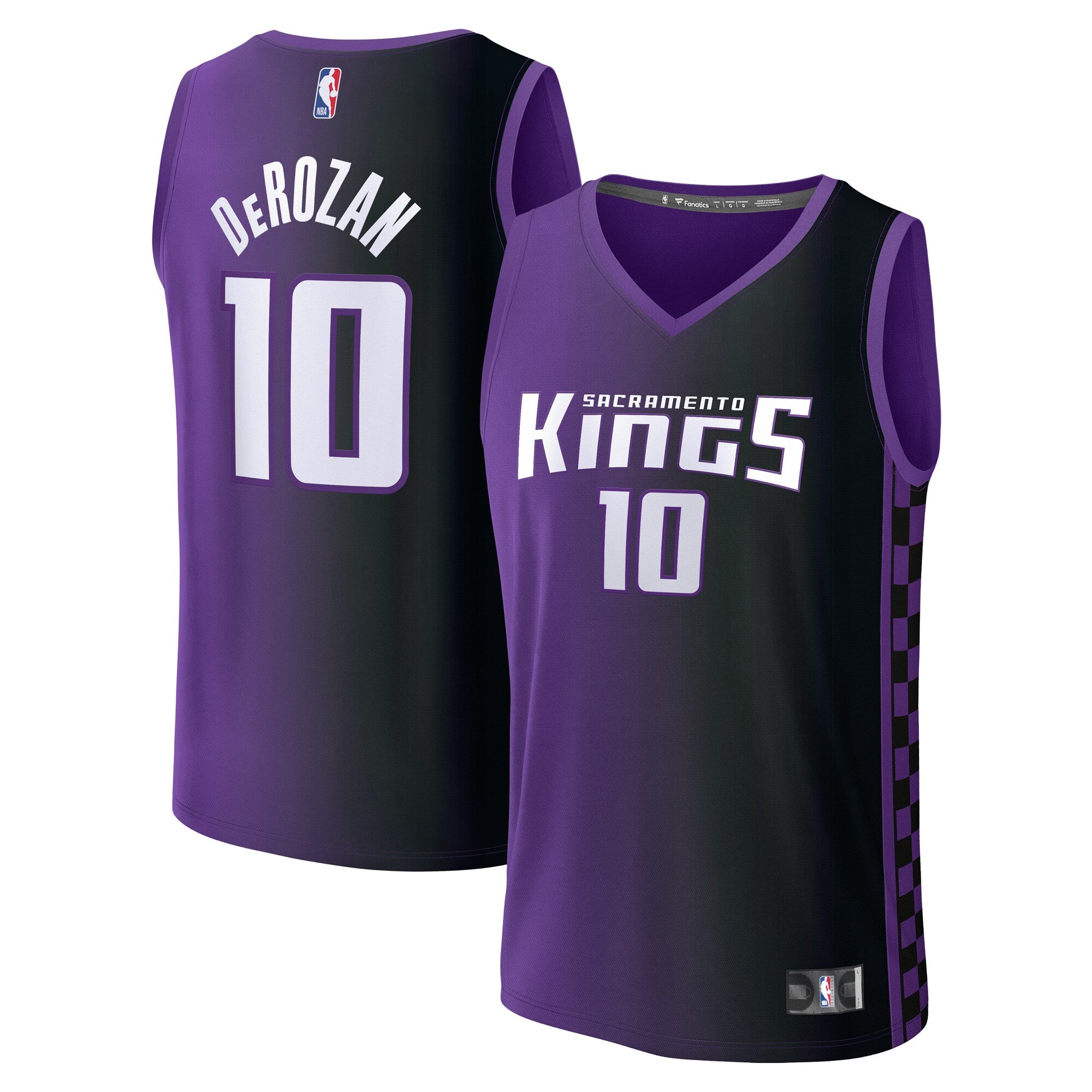DeMar DeRozan Sacramento Kings Fast Break Replica Jersey - Statement Edition - Purple Basketball TJS0263