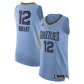 Ja Morant Memphis Grizzlies Jordan Brand Player Jersey - Statement Edition - Light Blue Basketball TJS0141
