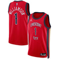 Zion Williamson New Orleans Pelicans Jordan Brand Unisex Swingman Jersey - Statement Edition - Red Basketball TJS0188