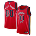 New Orleans Pelicans Jordan Brand Unisex Swingman Custom Jersey - Red - Statement Edition Basketball TJS0139