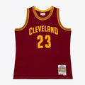 LeBron James Cleveland Cavaliers M & N 2015-16 Swingman Jersey - Wine Basketball TJS0183